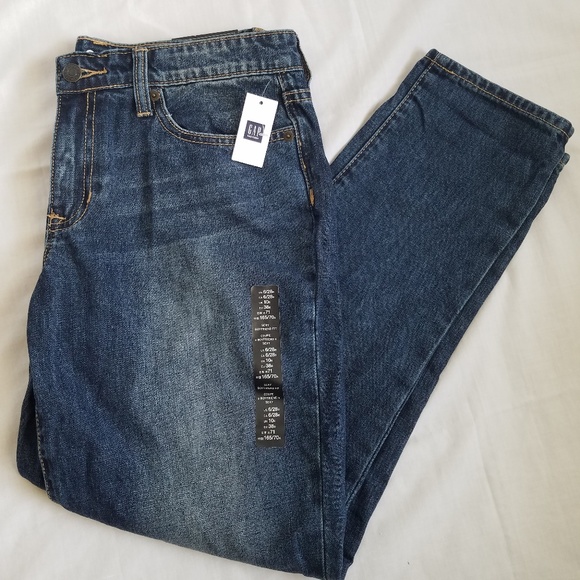 GAP Denim - Gap Sexy Boyfriend Fit Low Rise Crop Denim Jeans 6
